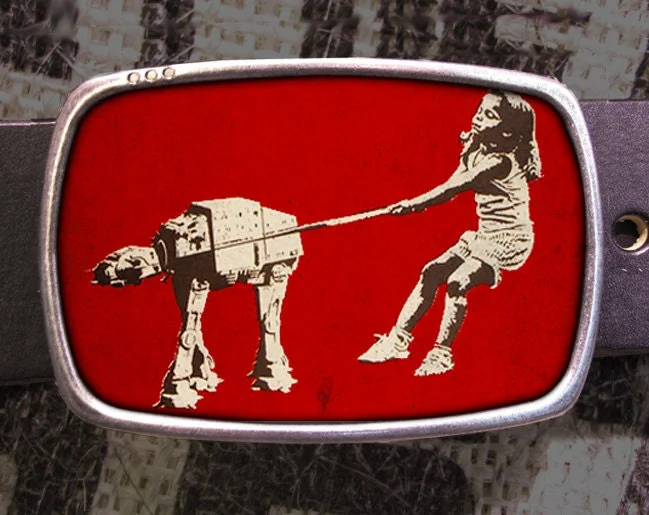 Star Belt Buckle At-at Tug