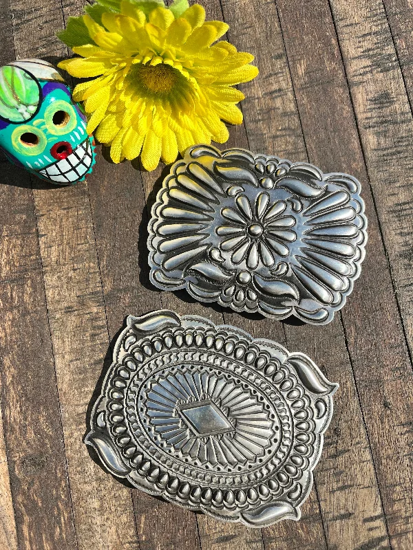 Sterling Silver Belt Buckle