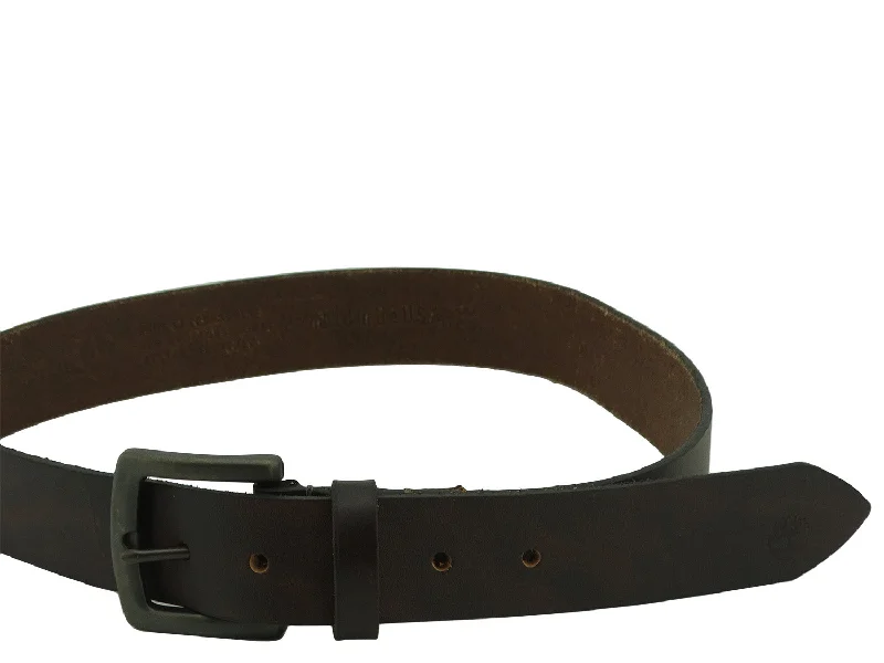 011153, Timberland - Men's Belt - Dark Brown