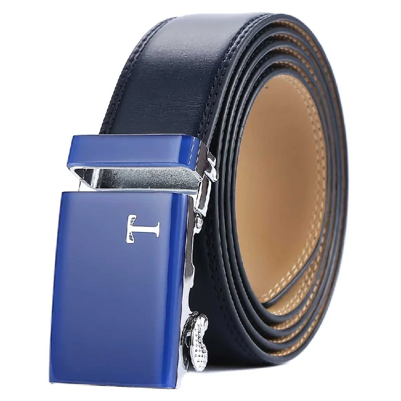 Dark Blue Belt with Blue Buckle