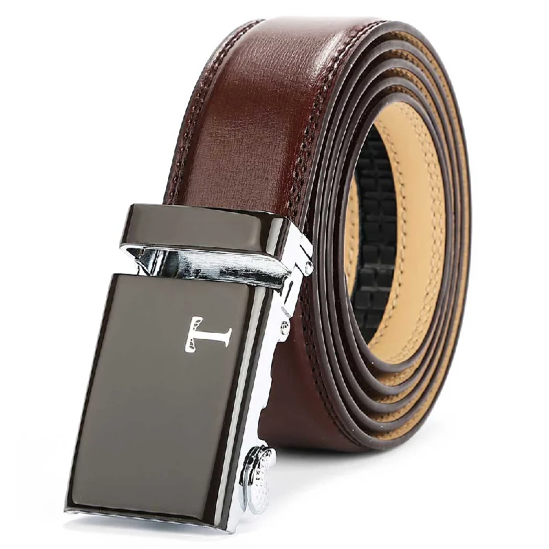 Brown Belt with Brown Buckle