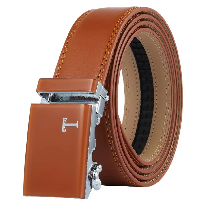 Light Brown Belt with Light Brown Buckle