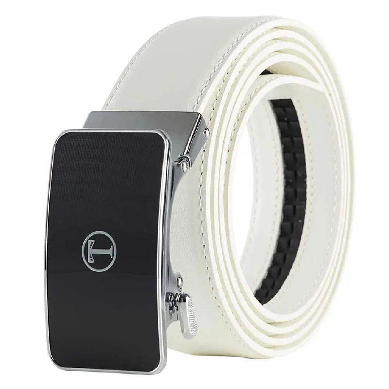 White Belt Silver Buckle