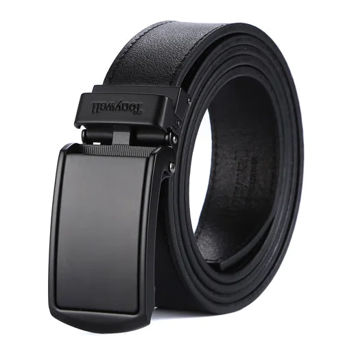 black belt with black buckle