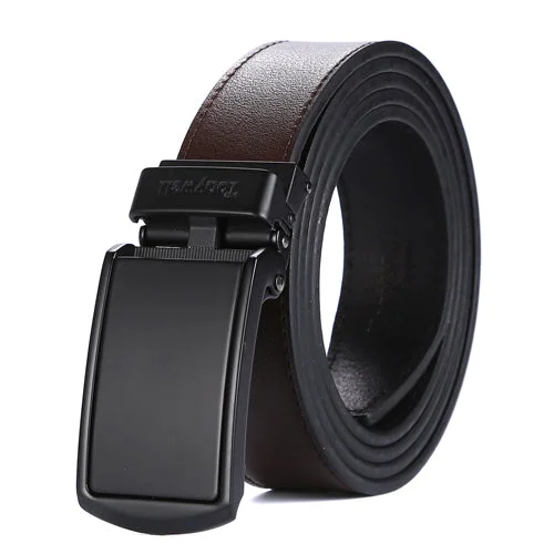 coffee belt with black buckle