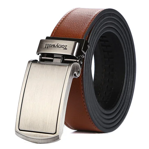 tan belt with gun buckle