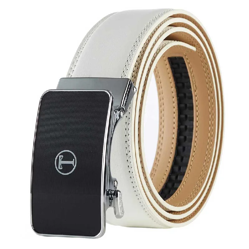 White Belt Silver Buckle