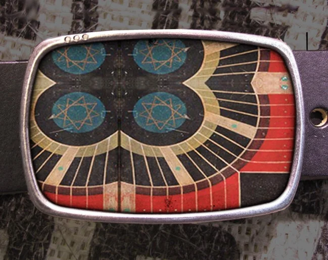 Vintage Parcheesi Game Board Belt Buckle