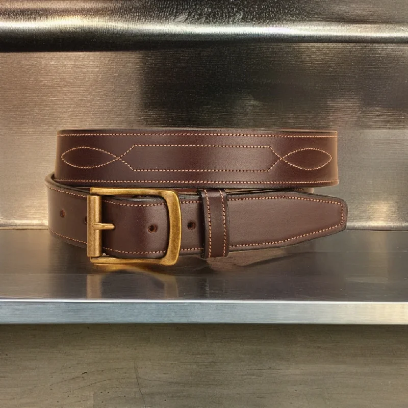 Tory Leather Belt 2635 color Havana [USA Made]